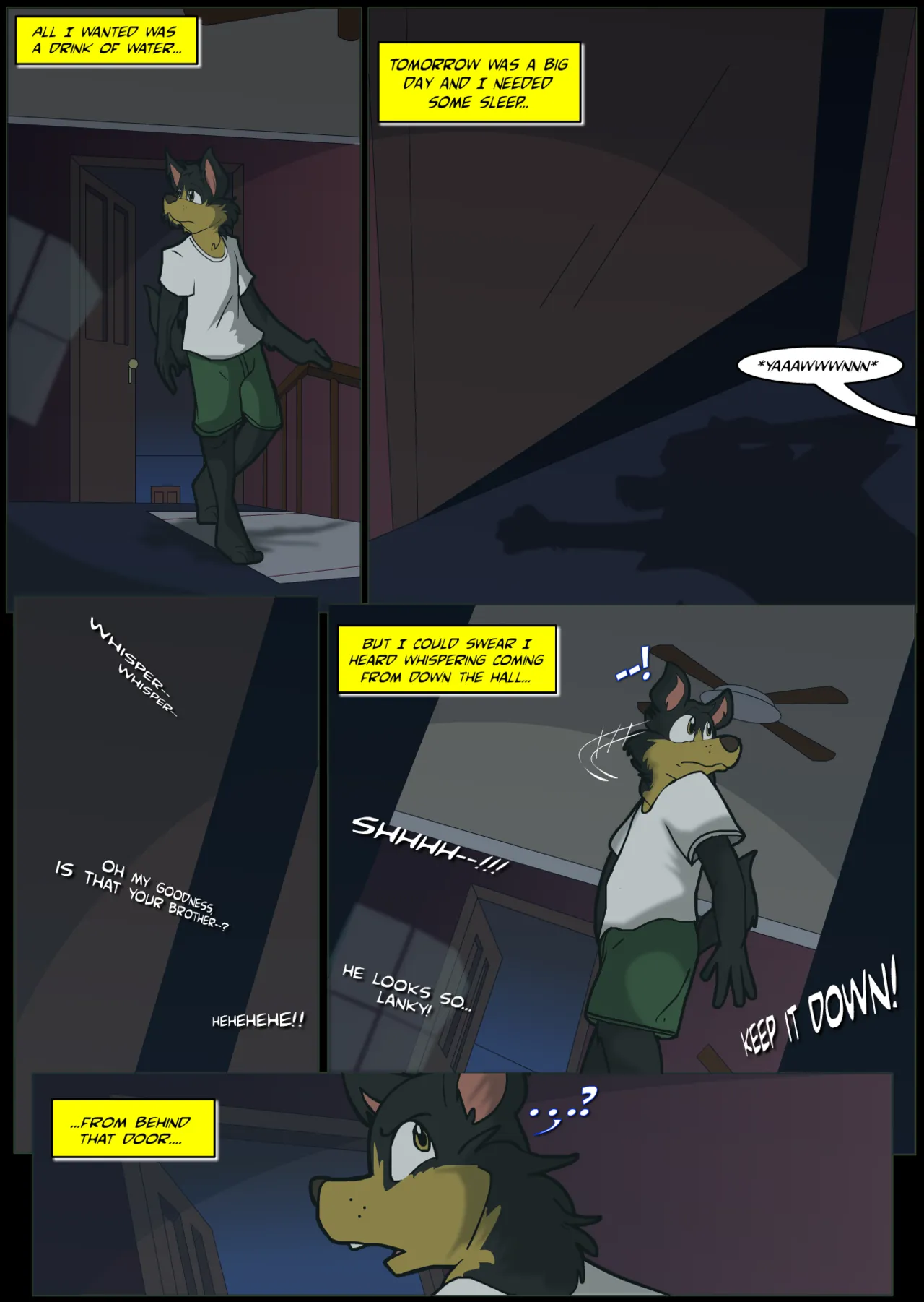 Dante vs. The Sleepover page 3 full