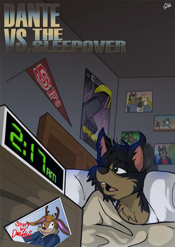 Dante vs. The Sleepover cover