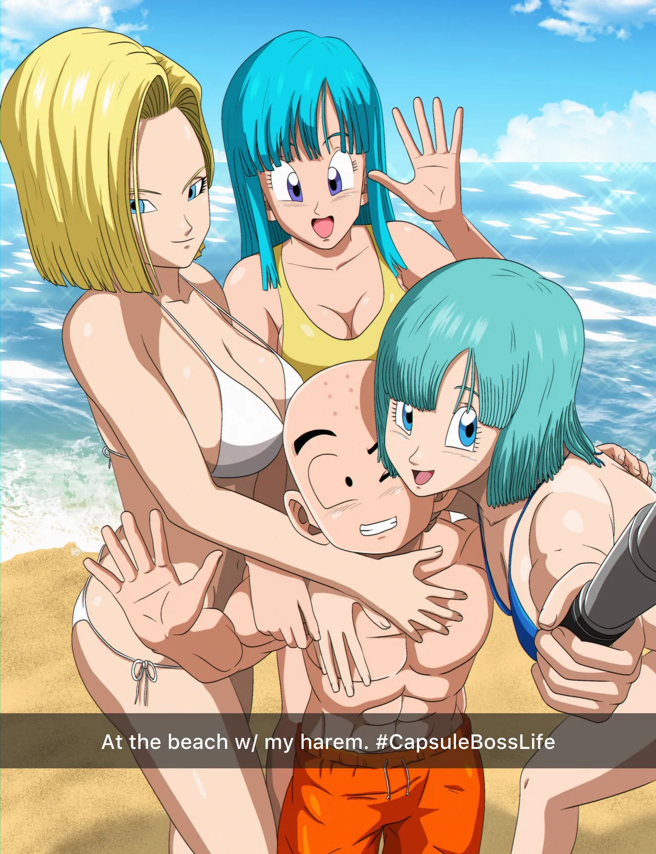 Krillin's harem page 3 full