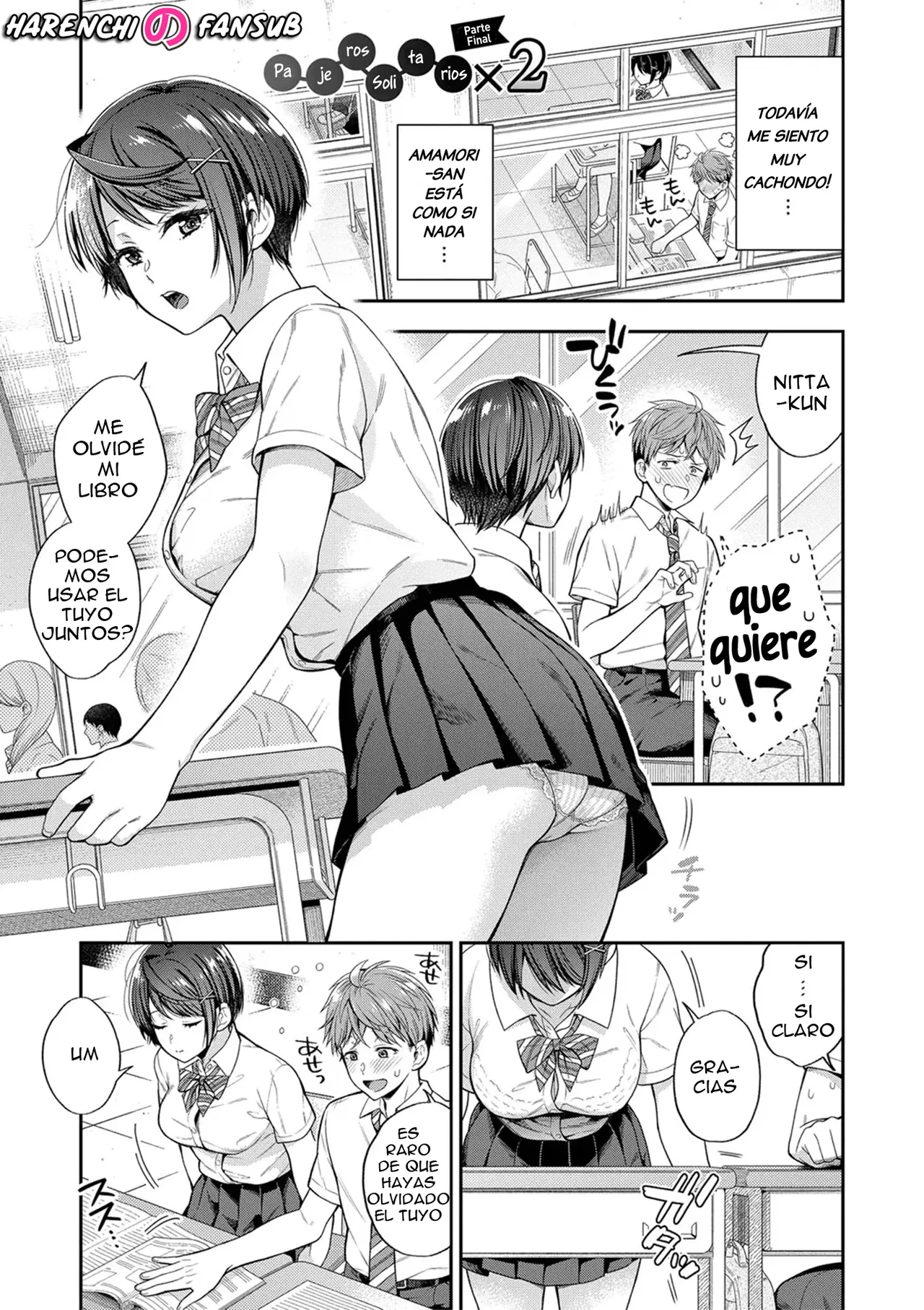 Hitori Ecchi x2  | Pajeros Solitarios x2 page 1 full