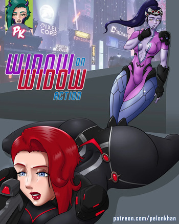 Widow on Widow action. cover