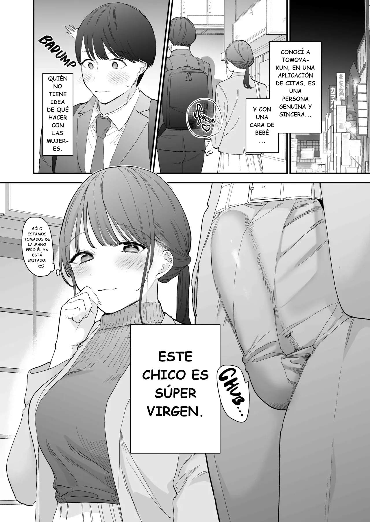 Kawaii Doutei Tomoya-kun ga Konna Dekai nante Kiitenai | No Sabía que el Adorable Virgen Tomoya-kun Fuera tan Grande page 2 full