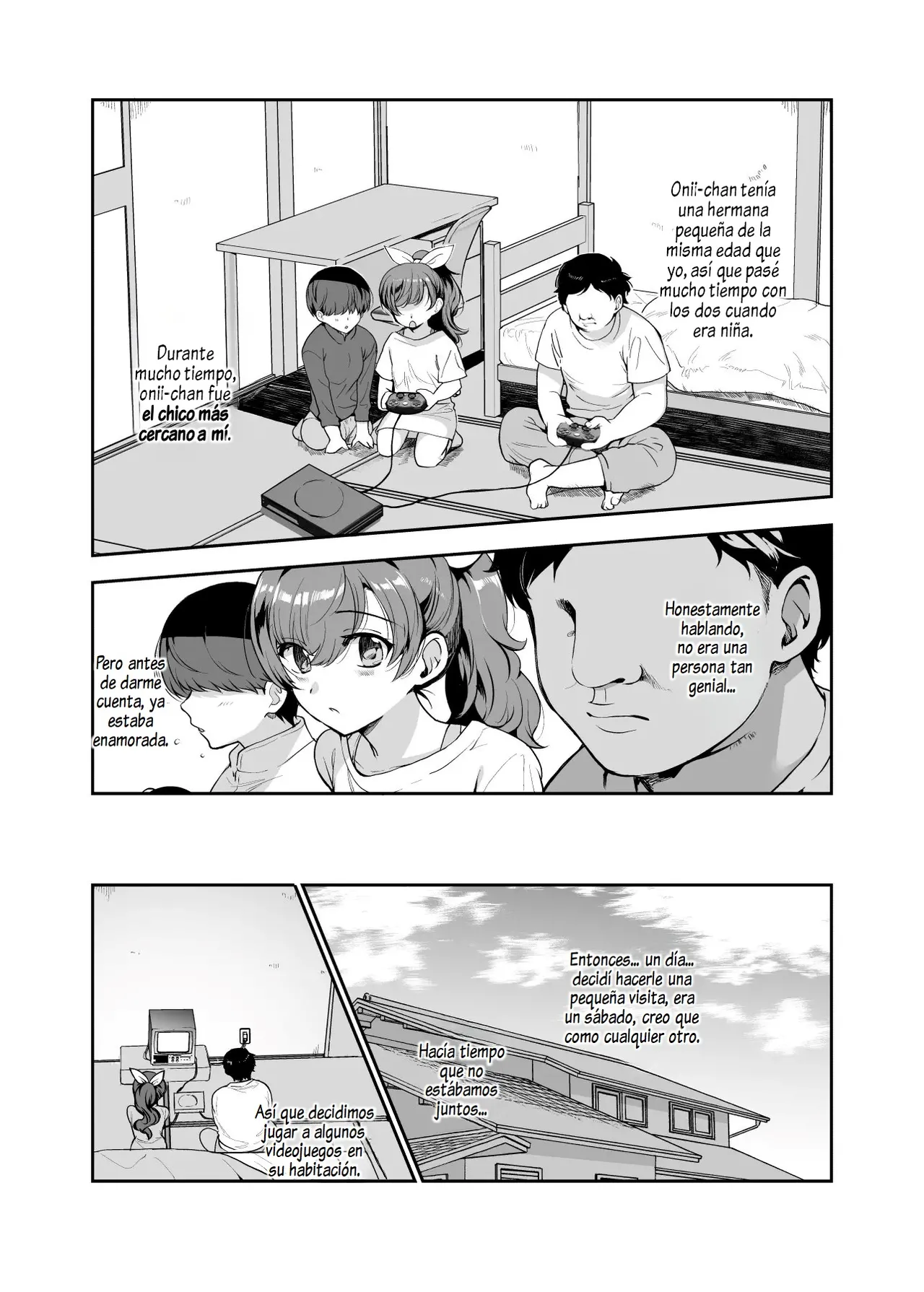 Inaka de Okotta Ecchi na Hanashi EX Uchi, Oni to Hadaka de Daki-aikko Shitai Bai | Historia de sEXo rural ~Quiero abrazarte estando desnudos~ page 4 full