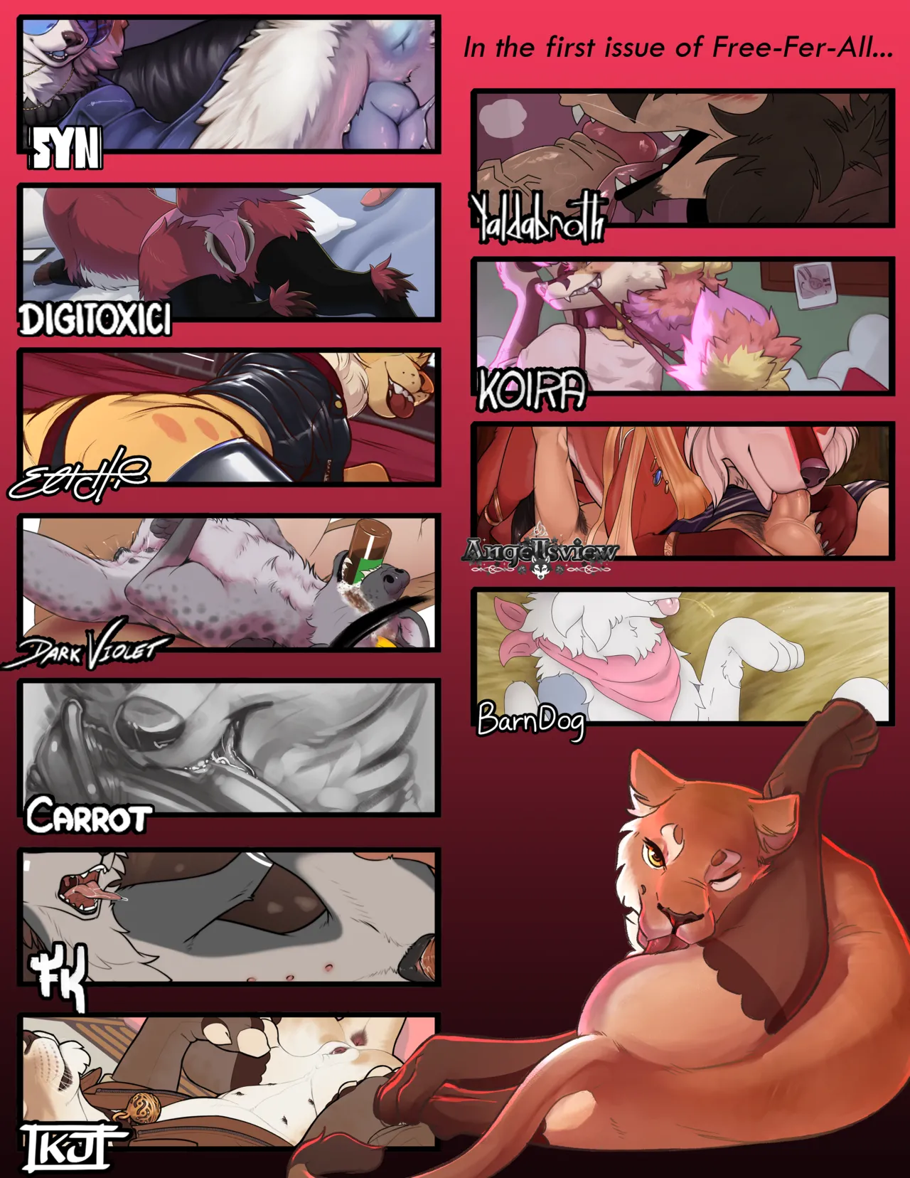 Free-Fer-All! Feral Art Pack! page 2 full