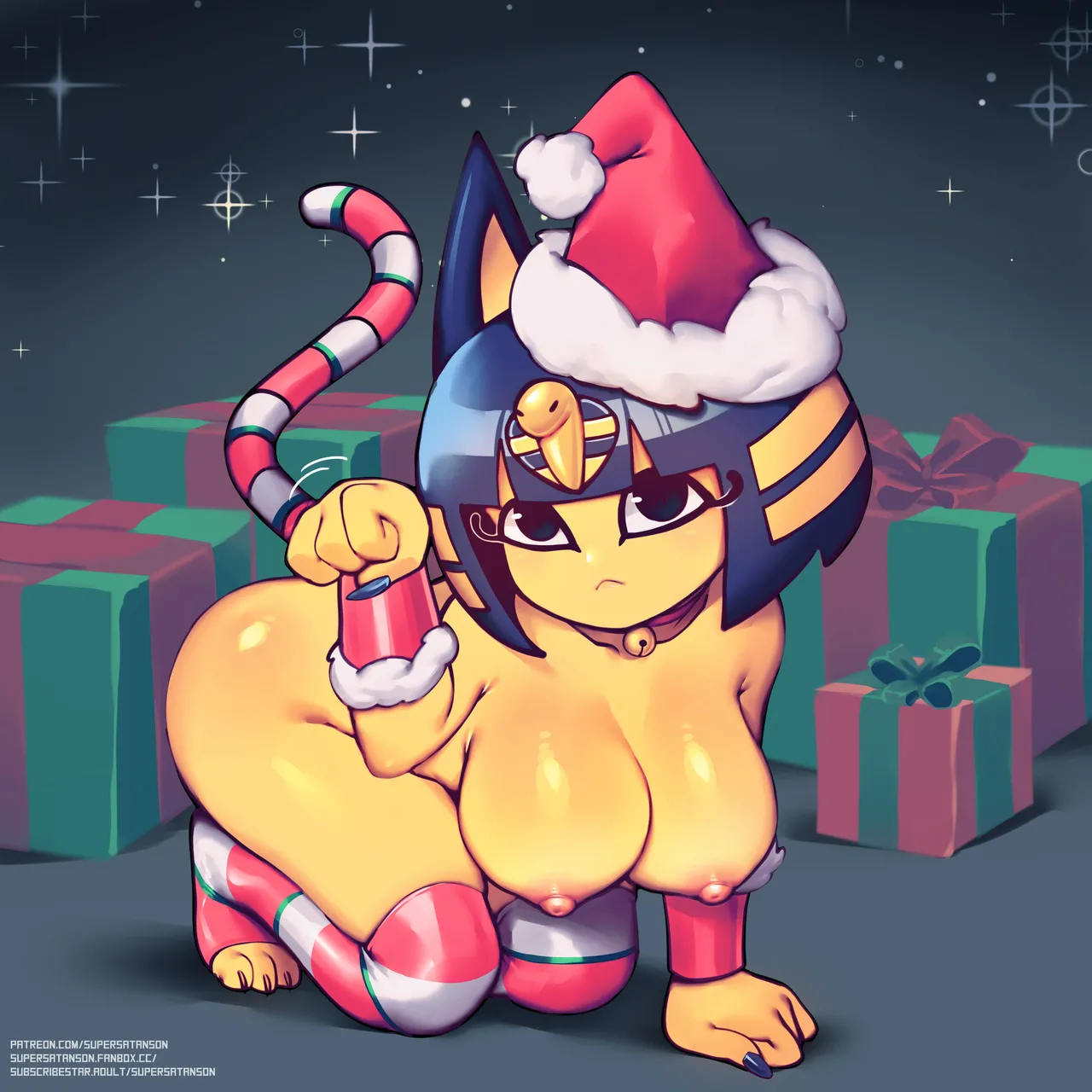 Ankha for Christmas page 3 full