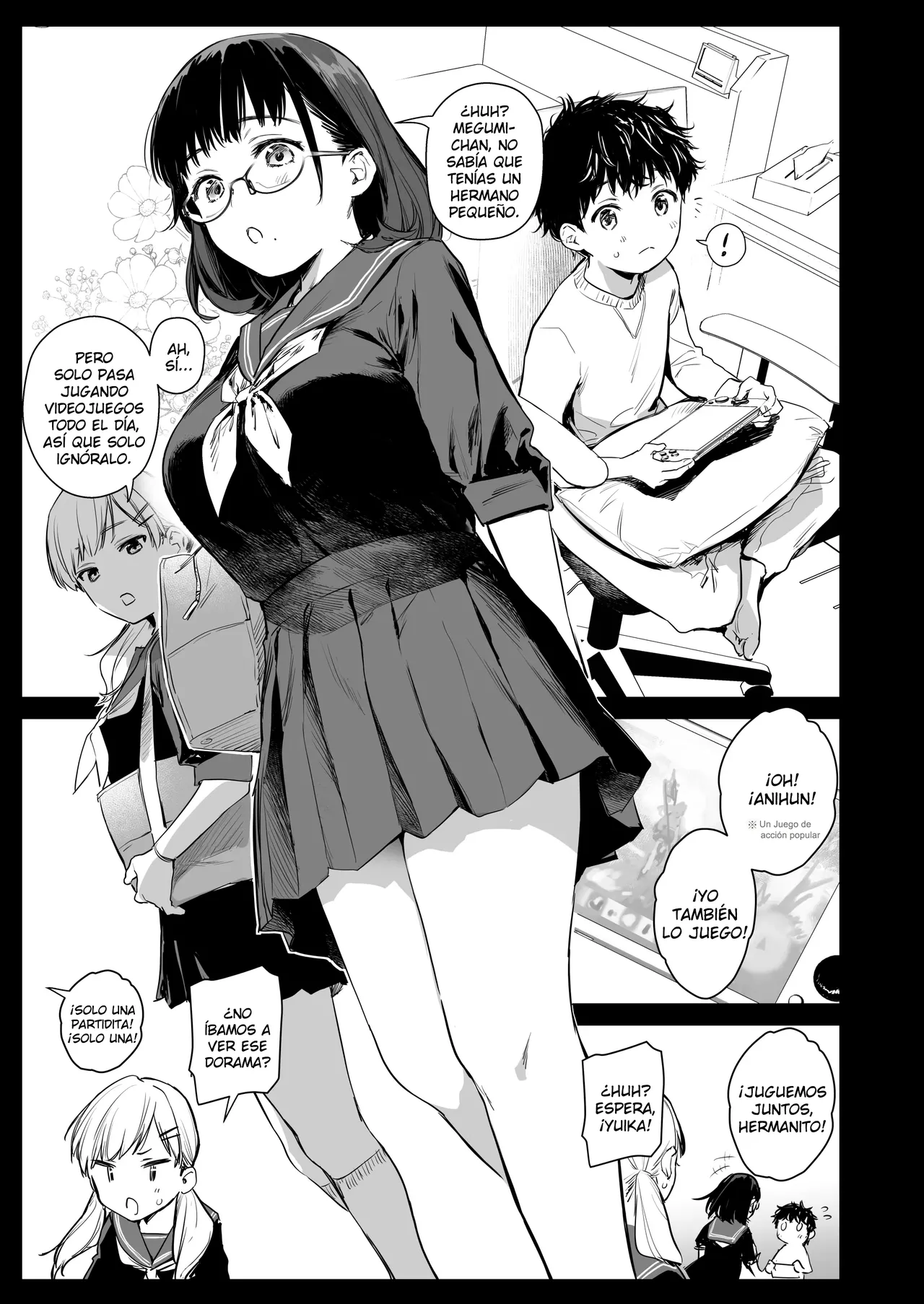 Boku Katsu Life ~Tomodachi no Otouto-kun to ''Game Suru Naka'' kara ''Cosplay Sex Suru Kankei'' ni Naru made~ | Mi Vida Activa ~De ''Compañeros de Juegos'' a ''Tener Sexo con Cosplay'' con el Hermano Menor de mi Amiga~ page 3 full