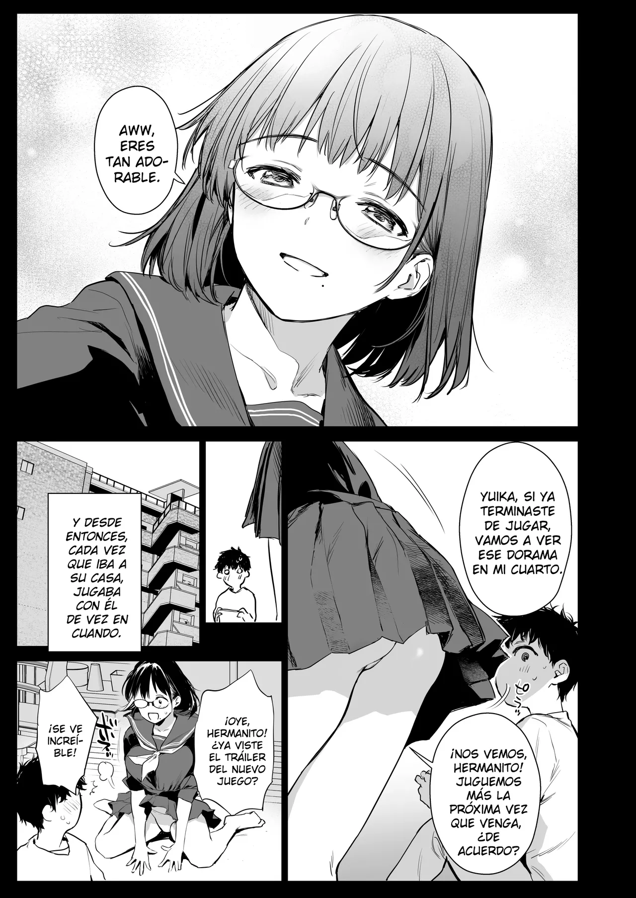 Boku Katsu Life ~Tomodachi no Otouto-kun to ''Game Suru Naka'' kara ''Cosplay Sex Suru Kankei'' ni Naru made~ | Mi Vida Activa ~De ''Compañeros de Juegos'' a ''Tener Sexo con Cosplay'' con el Hermano Menor de mi Amiga~ page 5 full