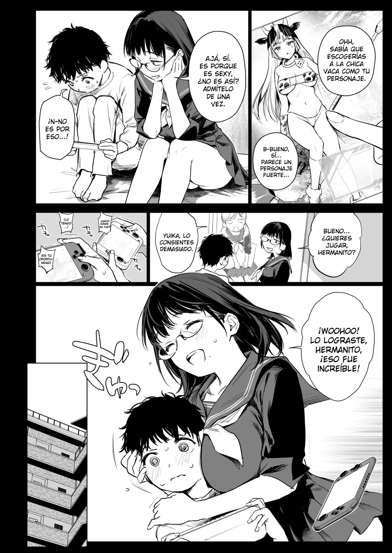 Boku Katsu Life ~Tomodachi no Otouto-kun to ''Game Suru Naka'' kara ''Cosplay Sex Suru Kankei'' ni Naru made~ | Mi Vida Activa ~De ''Compañeros de Juegos'' a ''Tener Sexo con Cosplay'' con el Hermano Menor de mi Amiga~ page 6 full