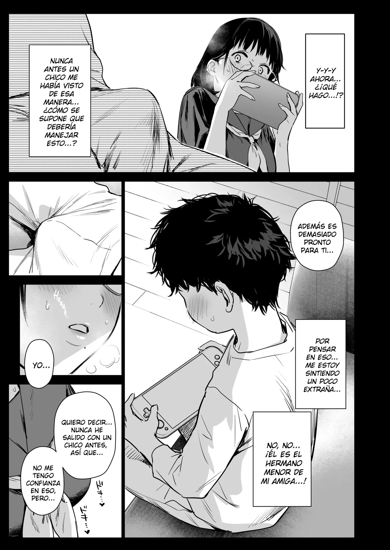 Boku Katsu Life ~Tomodachi no Otouto-kun to ''Game Suru Naka'' kara ''Cosplay Sex Suru Kankei'' ni Naru made~ | Mi Vida Activa ~De ''Compañeros de Juegos'' a ''Tener Sexo con Cosplay'' con el Hermano Menor de mi Amiga~ page 9 full