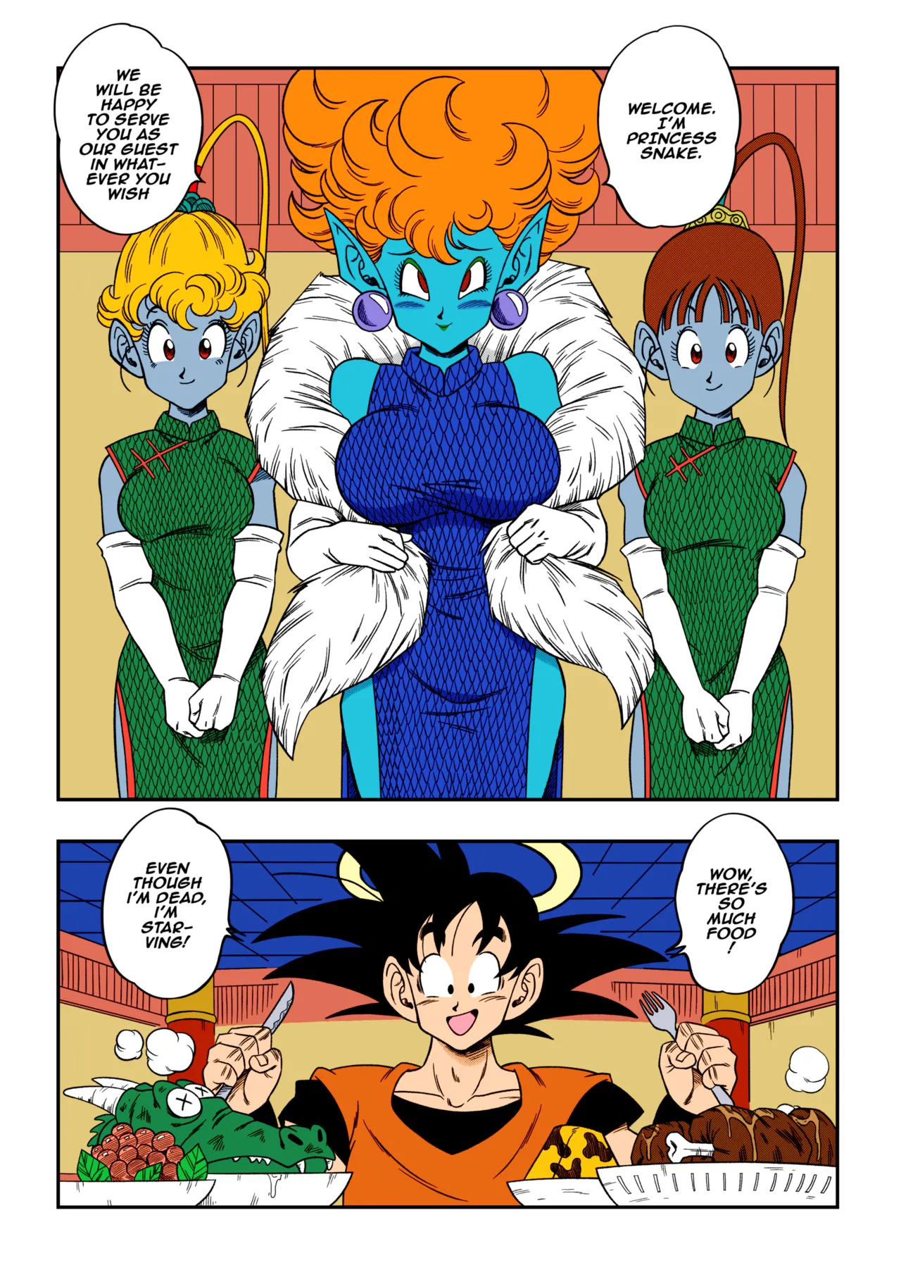 Paradise or Hell?! Snake Princess's Hospitality page 4 full