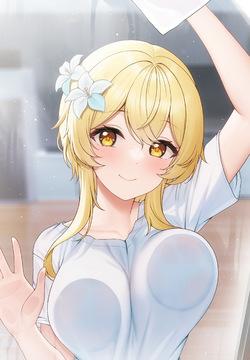 Collection of painter's works