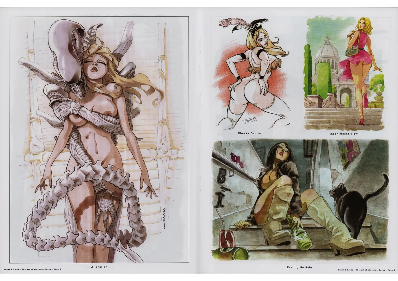 Sugar &amp; Spice - The Art of Vincenzo Cucca page 6 full