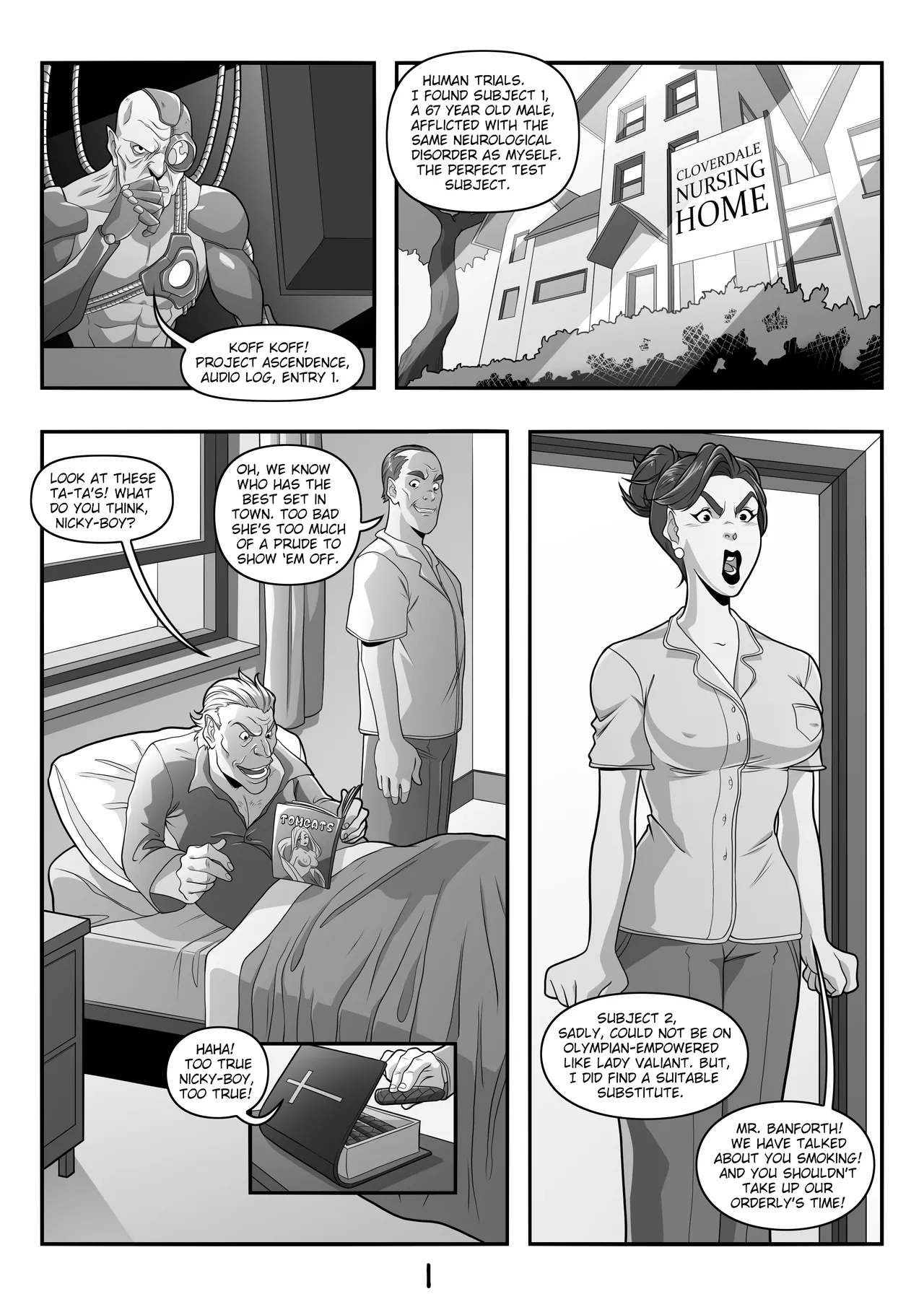 Lady Valiant Naughty Side Story - Human Trial page 1 full