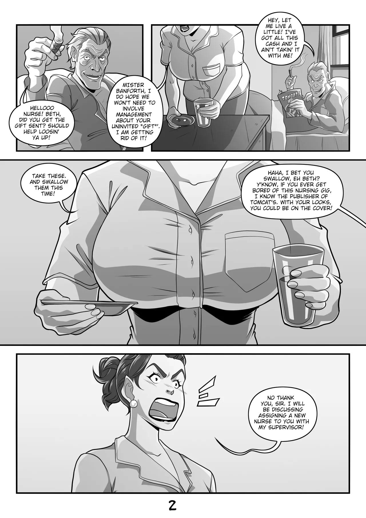 Lady Valiant Naughty Side Story - Human Trial page 2 full