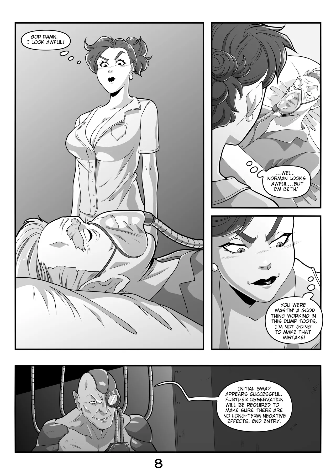 Lady Valiant Naughty Side Story - Human Trial page 8 full