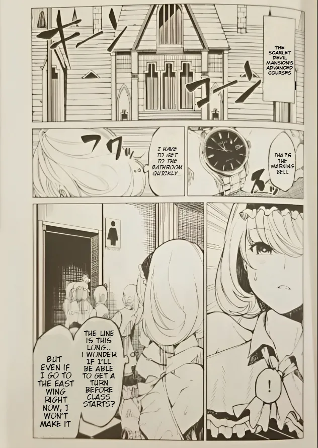 Toilet ni Ikitai! Alice desu ga | I want to go to the bathroom! Alice version   Re-edited page 2 full