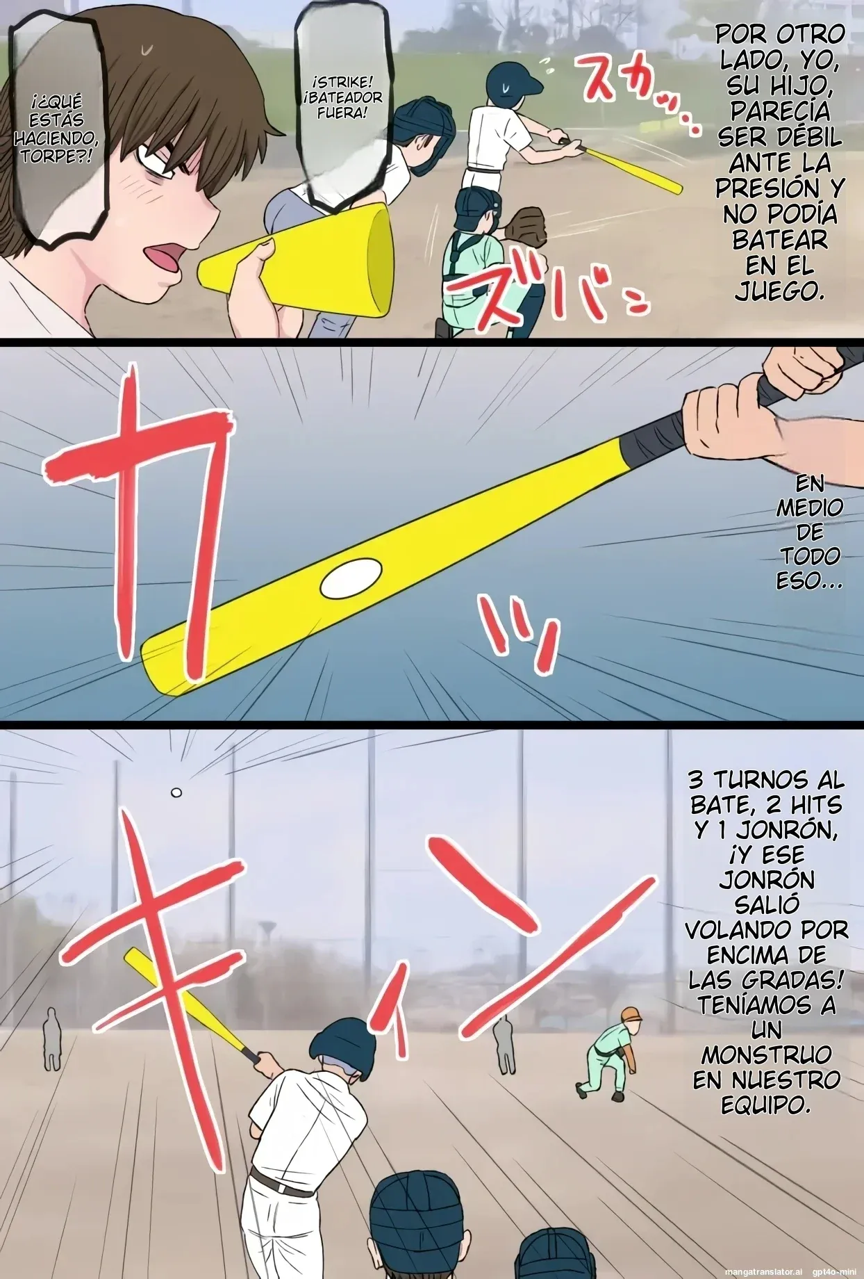 Susume!! Bakakong-kun ~Musuko no Doukyuusei no Chinpo ni Kanzen Haiboku Shita Kimottama Kaa-chan to Jitsubo de Fudeoroshi Shita Ore Monogatari~ | Vamos Tonto-kun ~La Historia de cómo mi Valiente Madre Fue Derrotada por el Amigo de su Hijo~ page 3 full