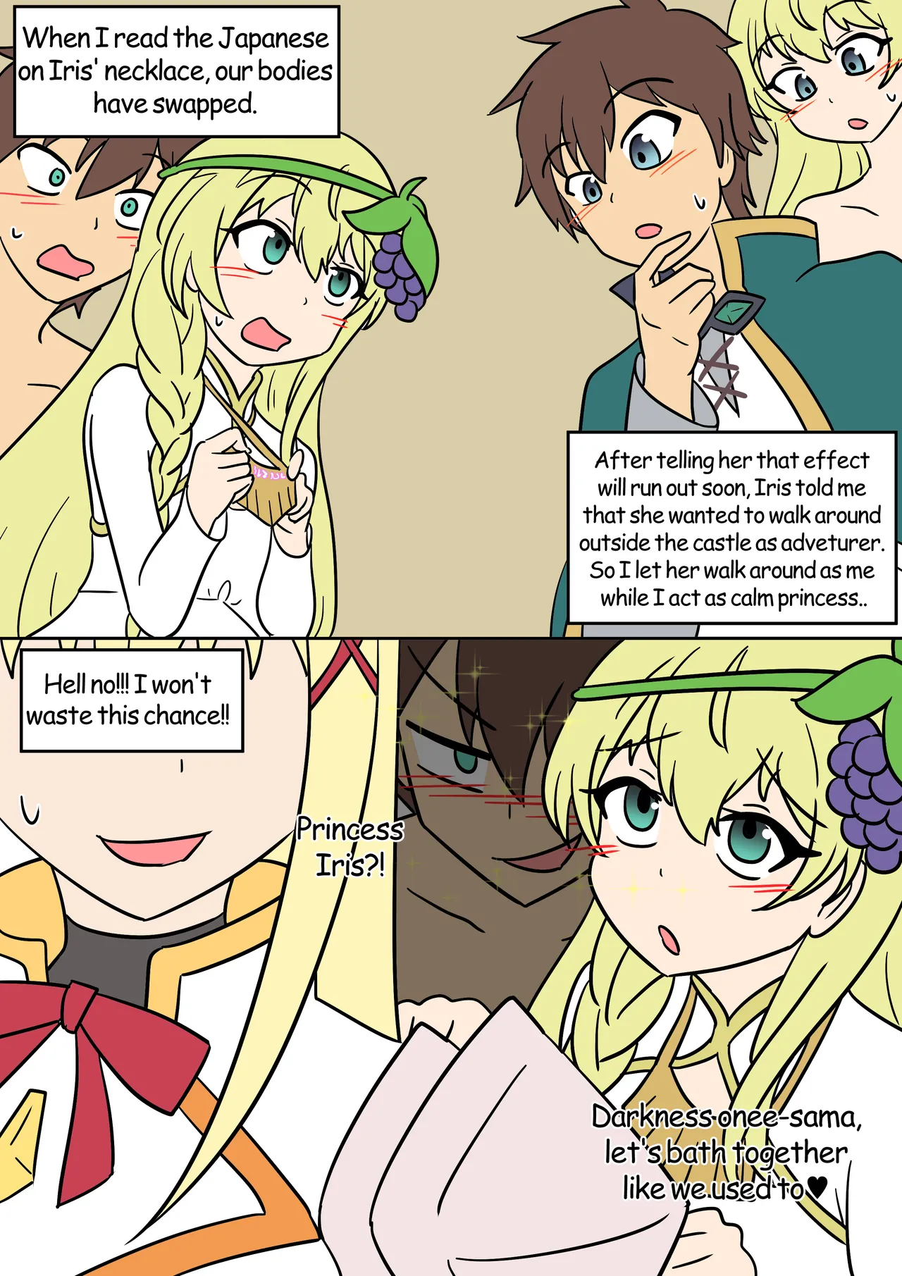 Acting Princess page 1 full