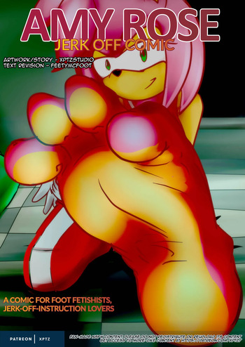 Amy Rose JOI Comic cover