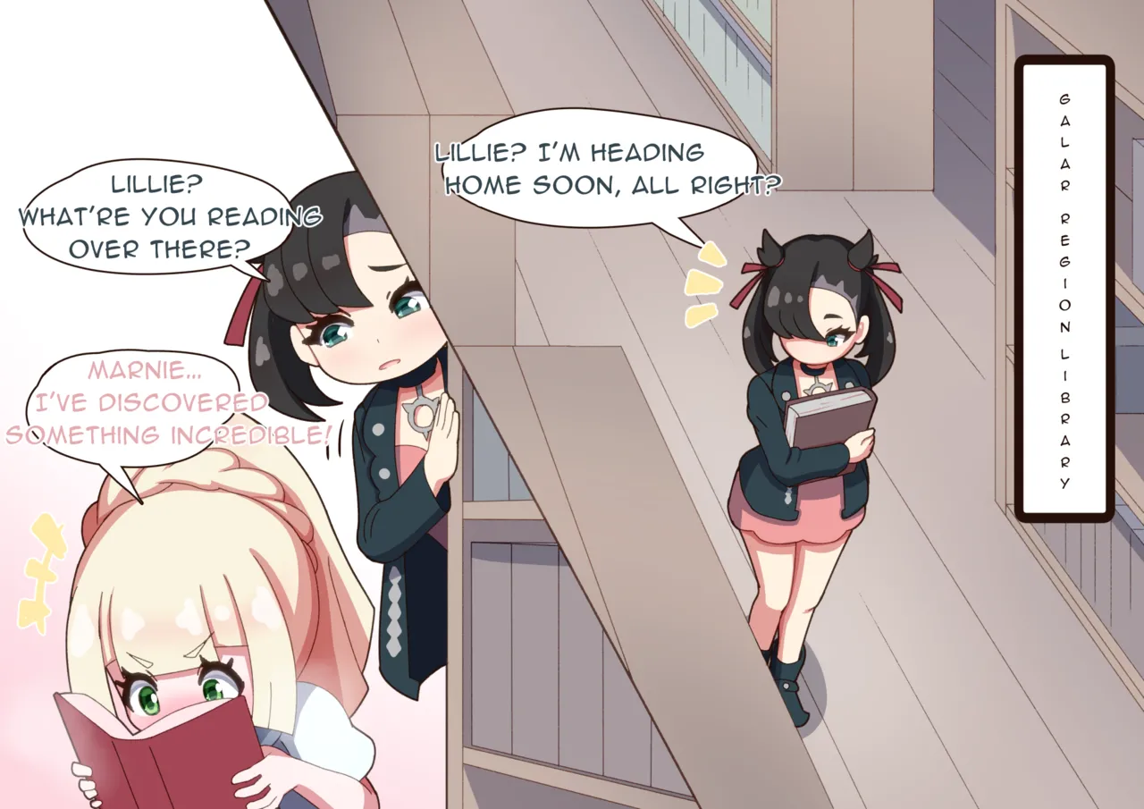 Marnie to Lillie no Bokujou Poke Ecchi page 1 full