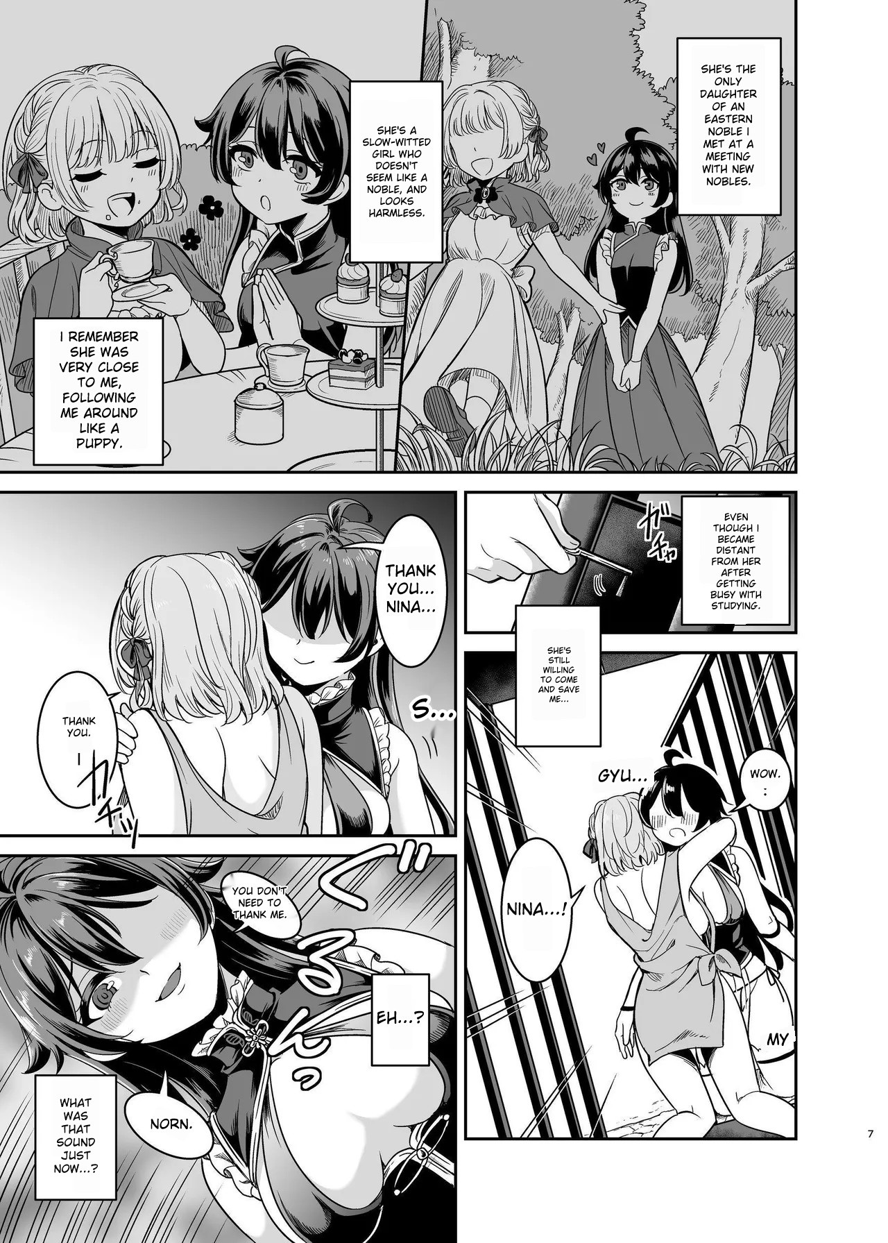 Yandere young lady's sexual slave education ~ A young lady from a prestigious aristocratic family is bought and taken to her childhood friend's house ~ page 6 full