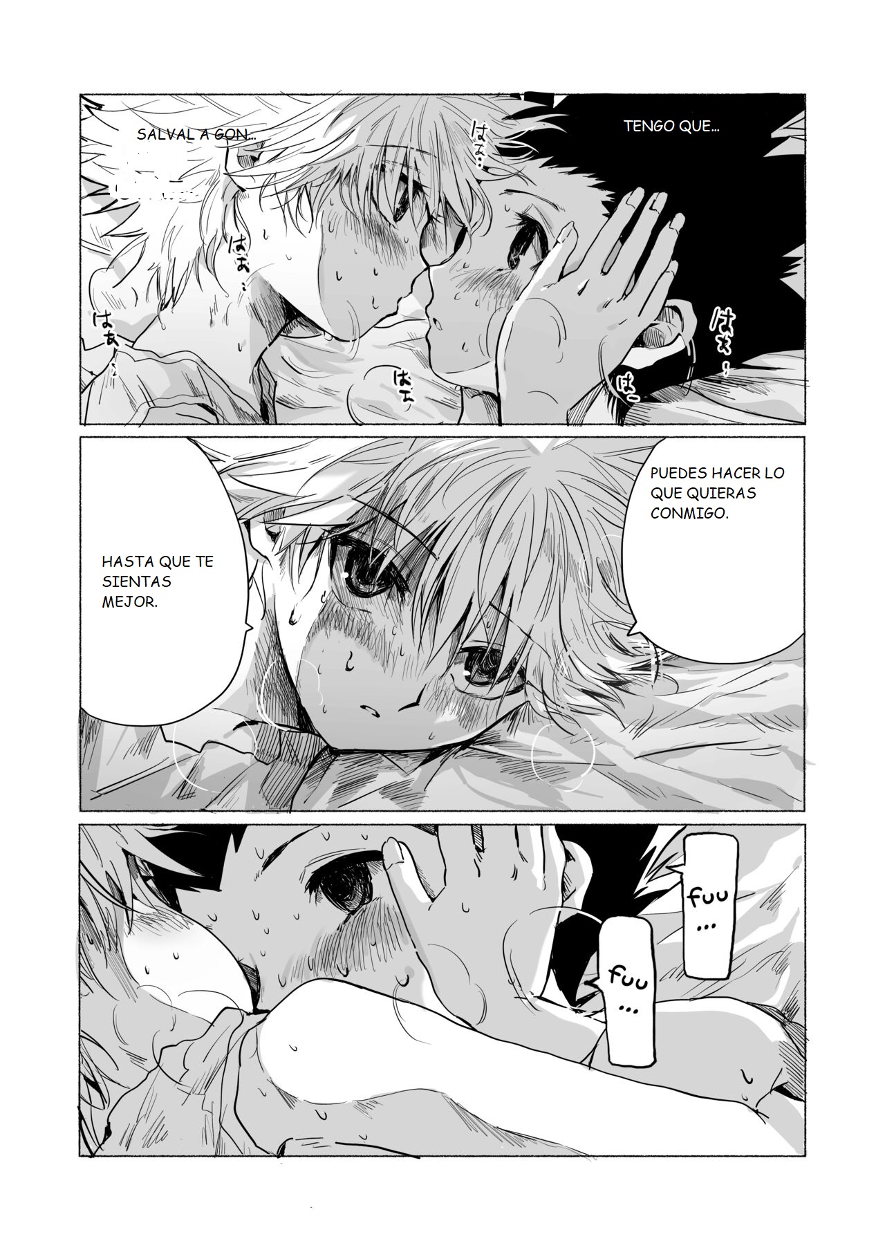 GonKil Ari-hen Utsu Eromanga | GonKilu Erotic Melancholic Chimera Ant Arc Story page 5 full