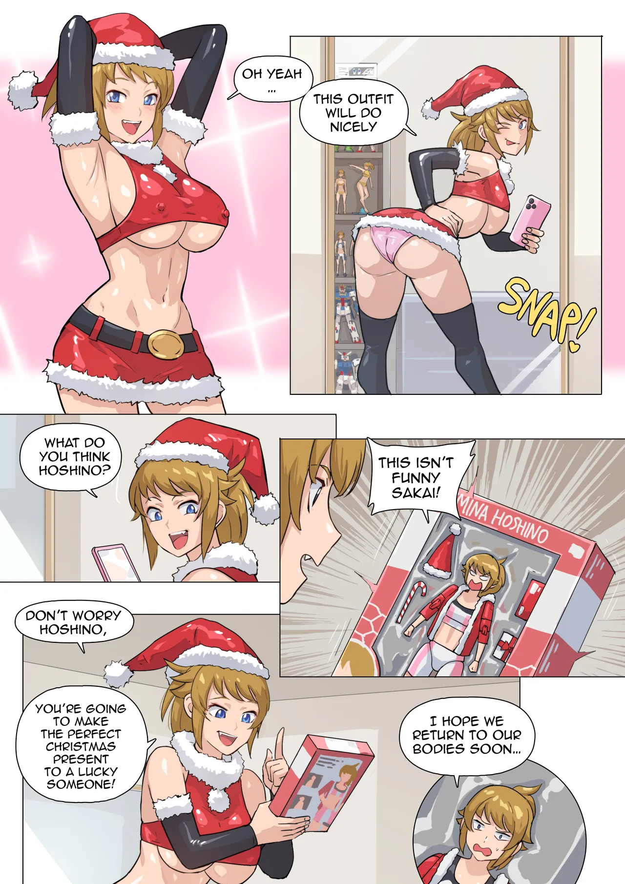 Hoshi! No! - A Christmas-sho! - A Killer Christmas! page 4 full