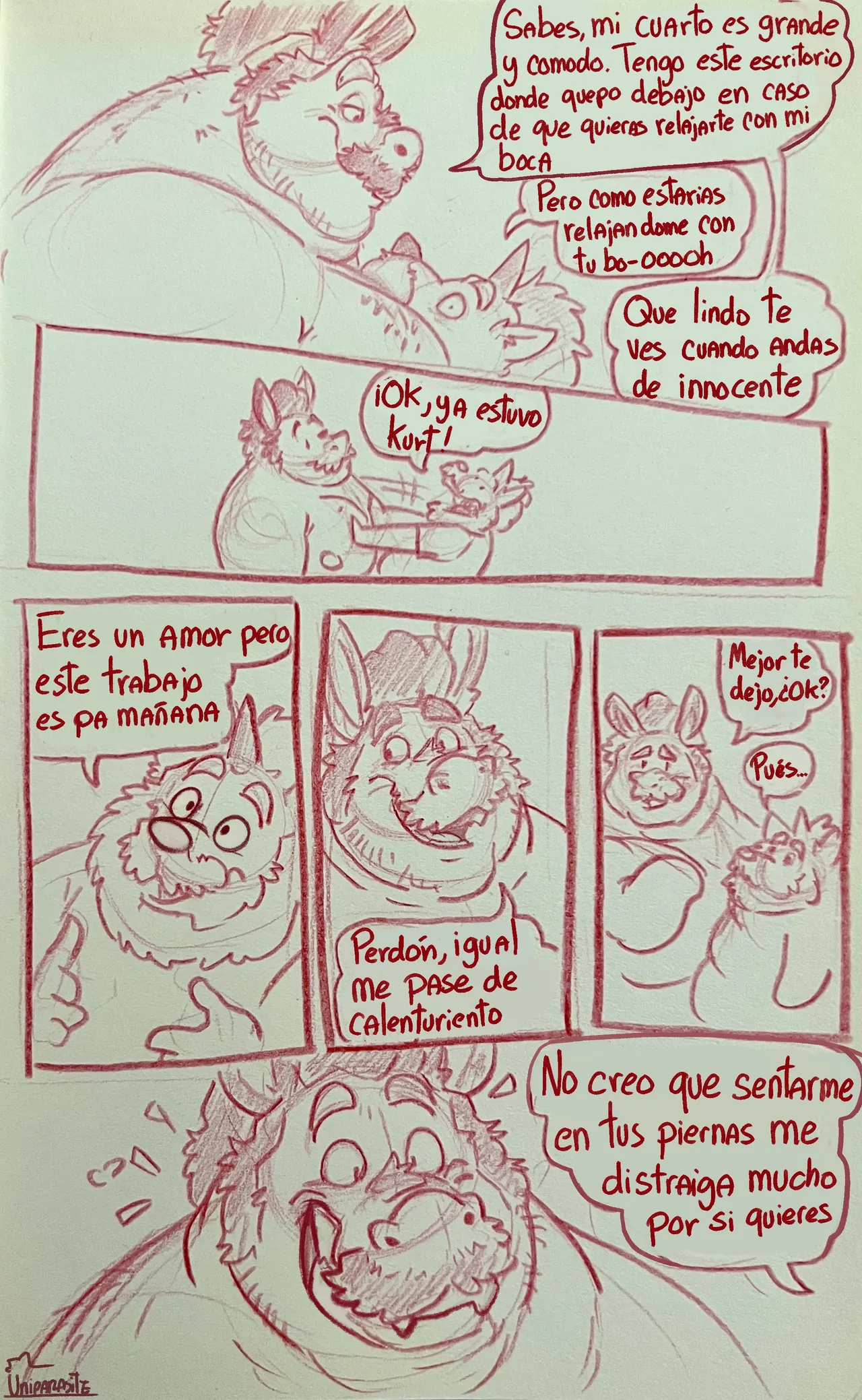 Uni is distracted page 3 full