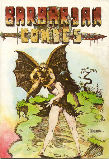 Barbarian Comics #3 cover