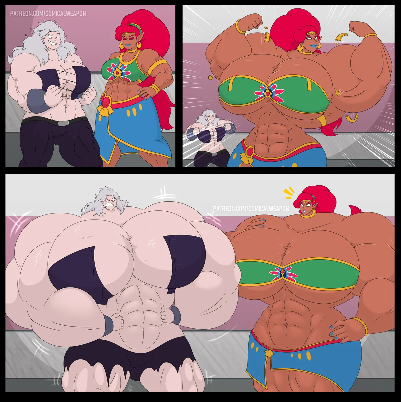 Mizuki vs. Amazon - Tie Match page 9 full