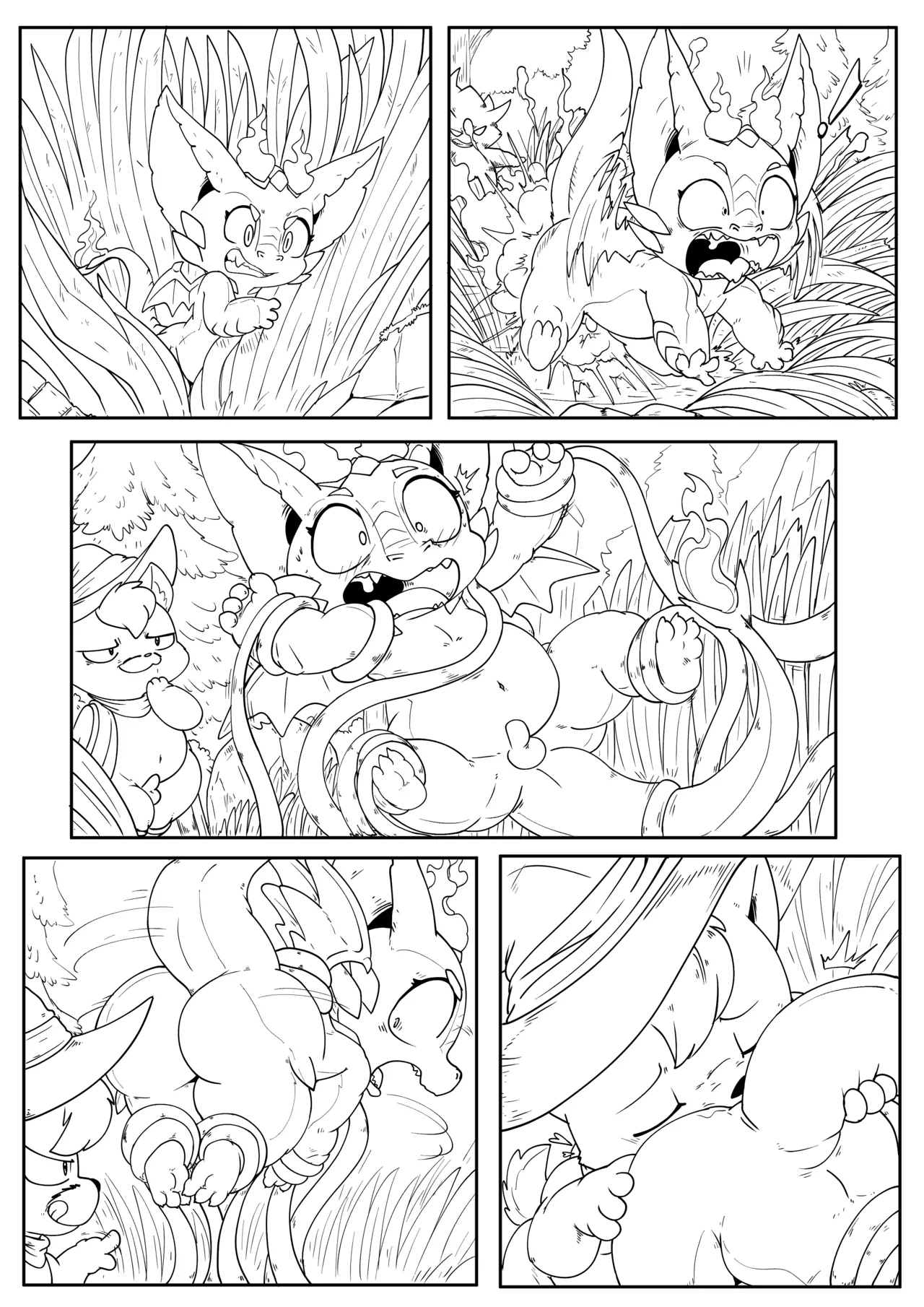 Smolder and Dog page 1 full
