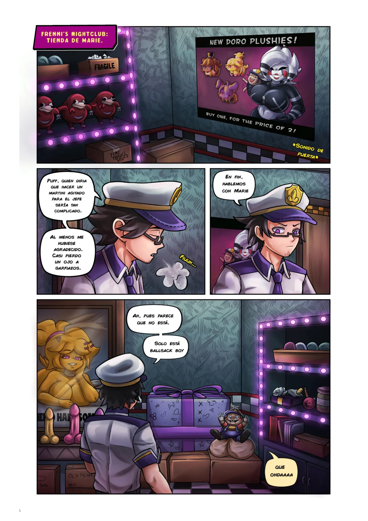 Fap nights at Frennis 6 "La guarida de Marie"  Spanish page 3 full