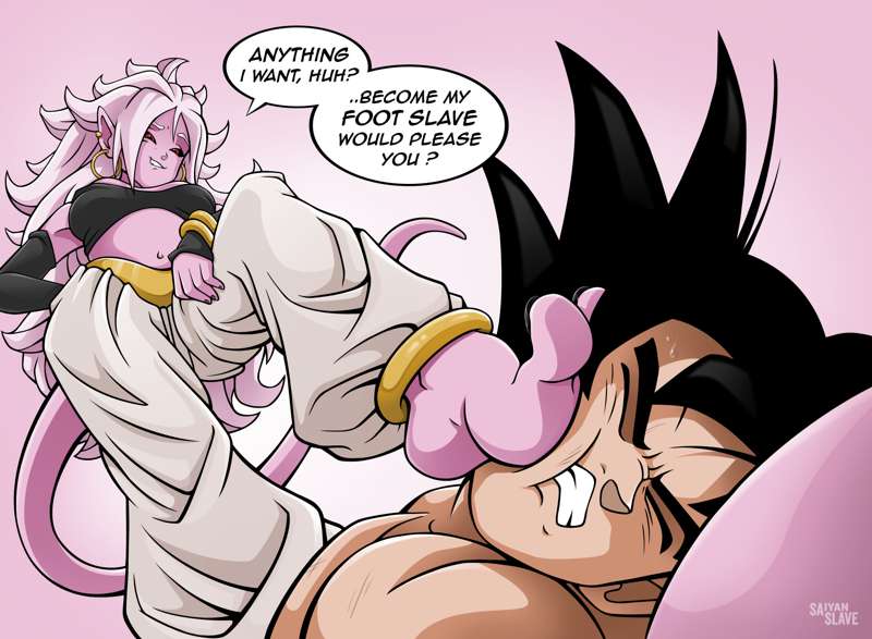Saiyan Slave Feet Only + Comics page 3 full
