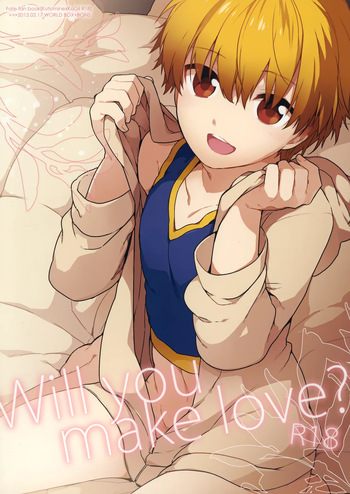 Will You Make Love? cover