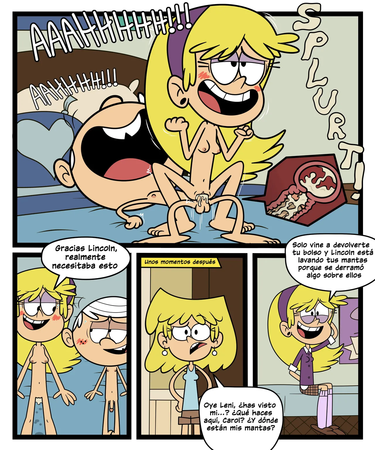 Lincoln and Girls page 10 full