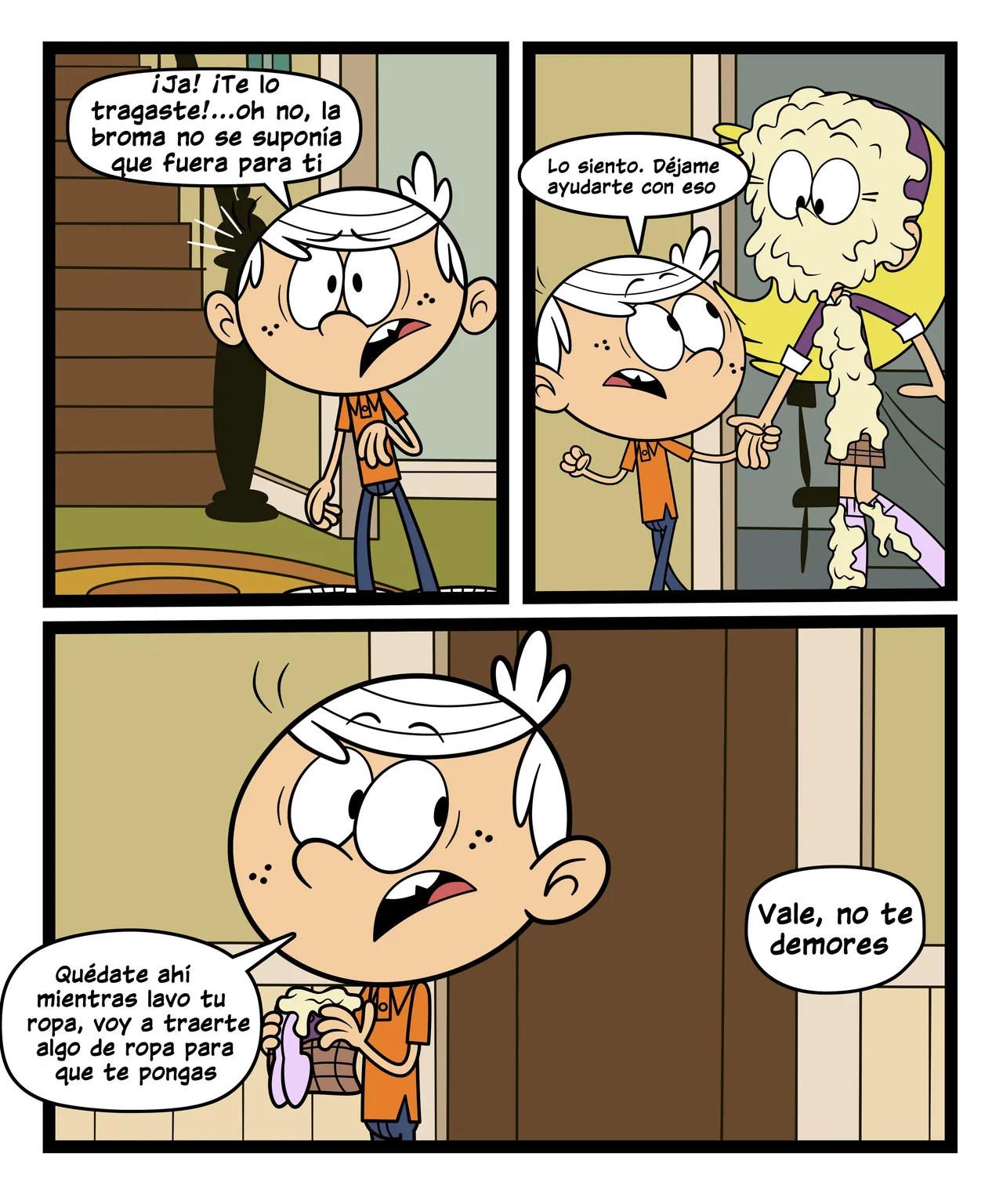 Lincoln and Girls page 5 full