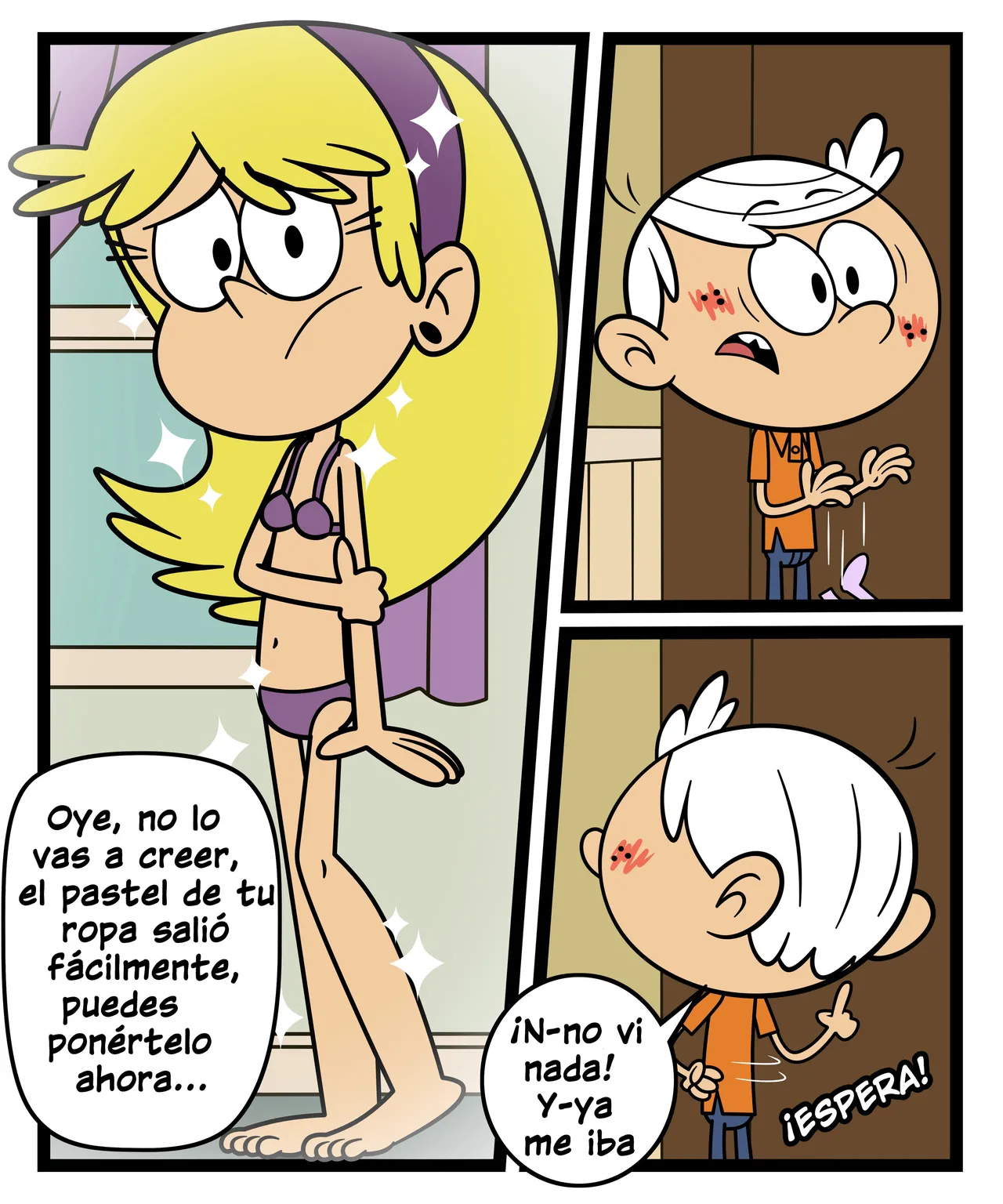 Lincoln and Girls page 6 full