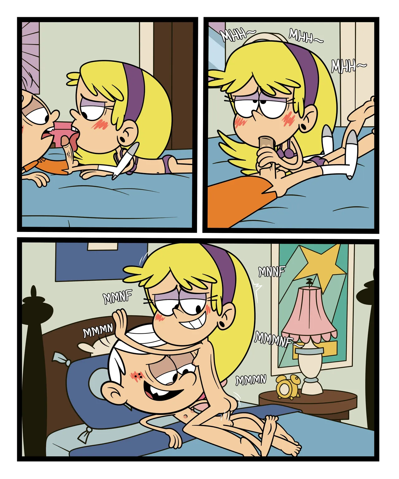 Lincoln and Girls page 8 full