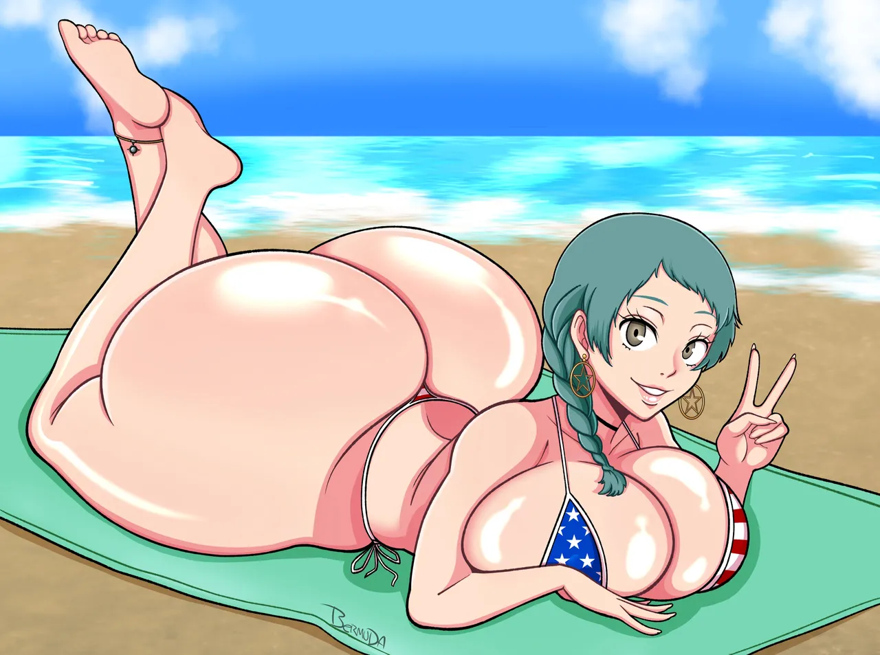 Fuuka's trip to America went well, I think. page 7 full