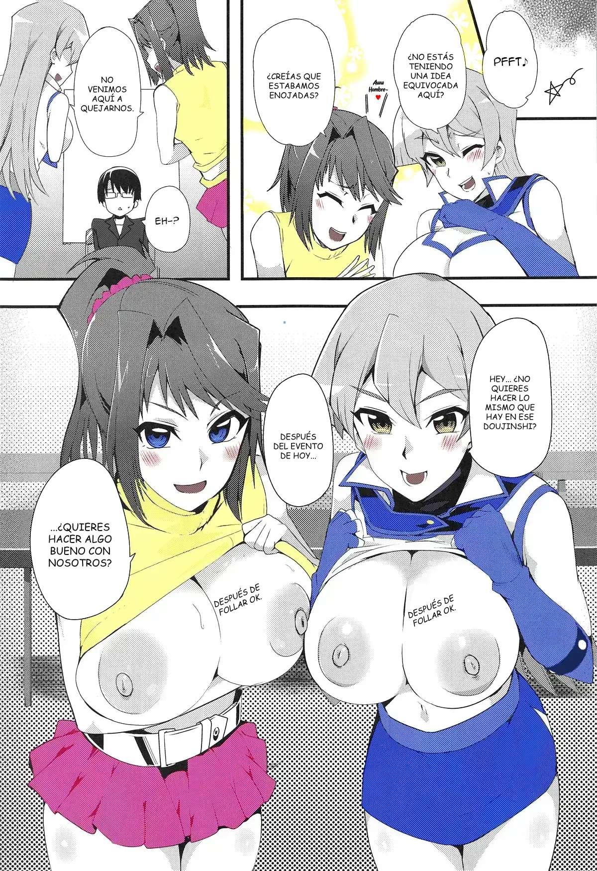 Nama Kettou Shimasho | Tengamos un Duelo Sexual page 4 full