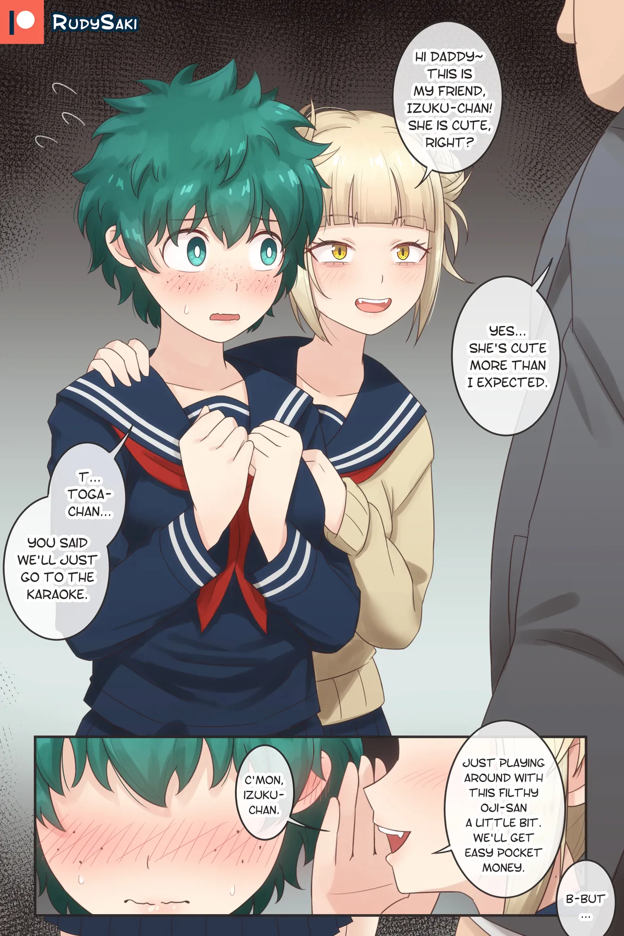 Deku &amp; Toga page 1 full