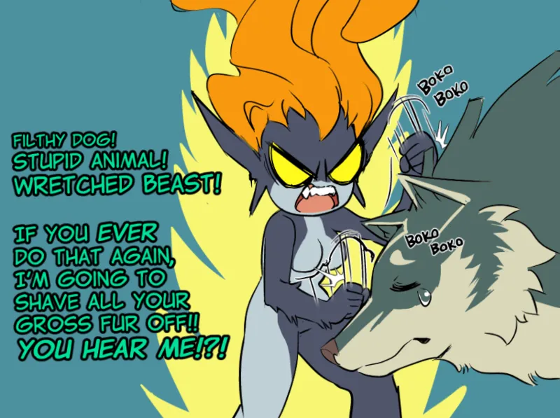 Midna x Wolf Link page 10 full