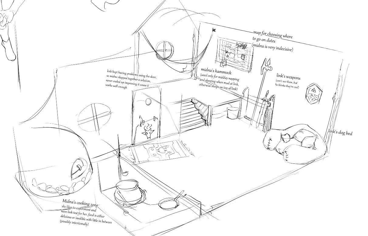 Midna x Wolf Link page 5 full