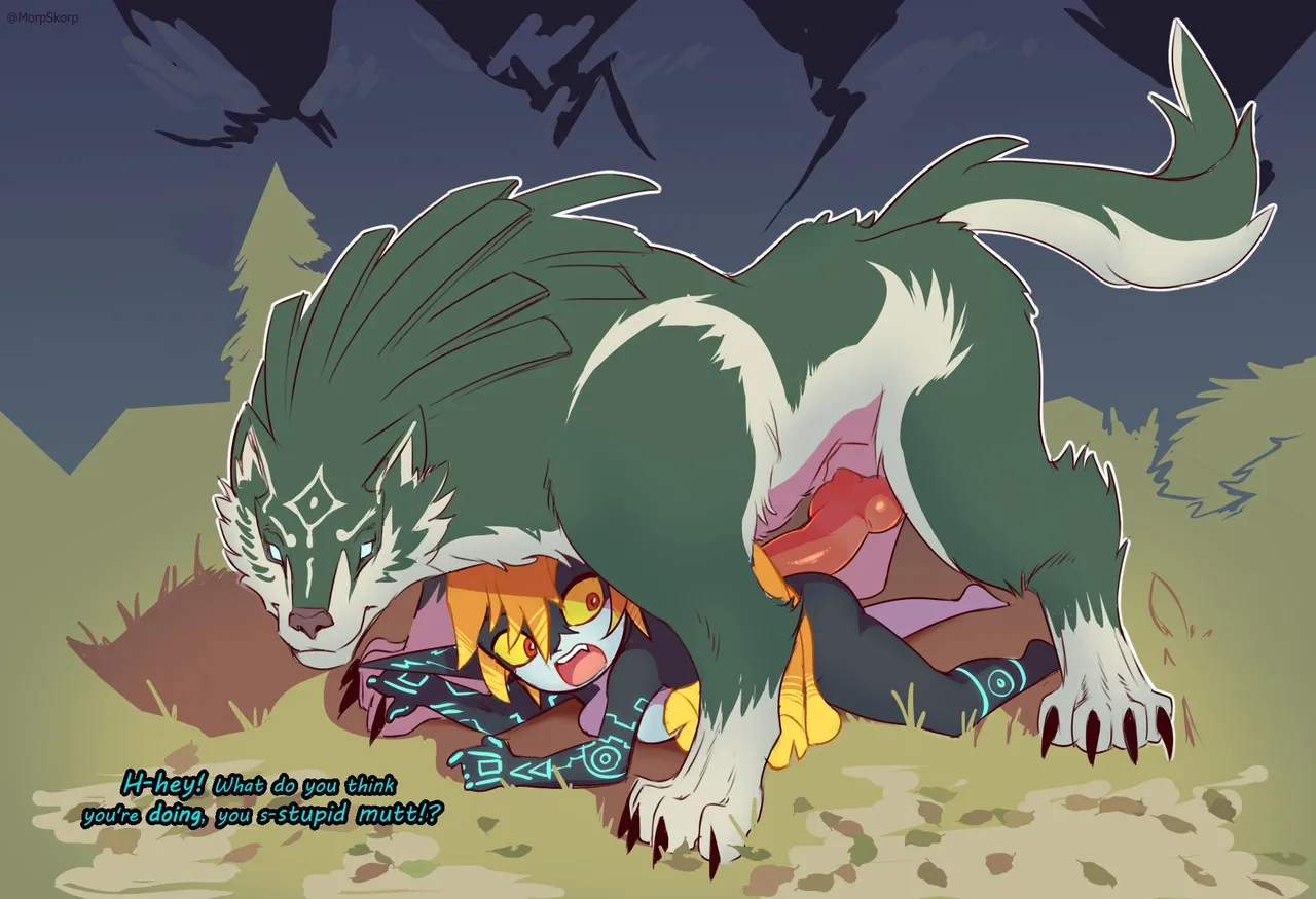 Midna x Wolf Link page 9 full