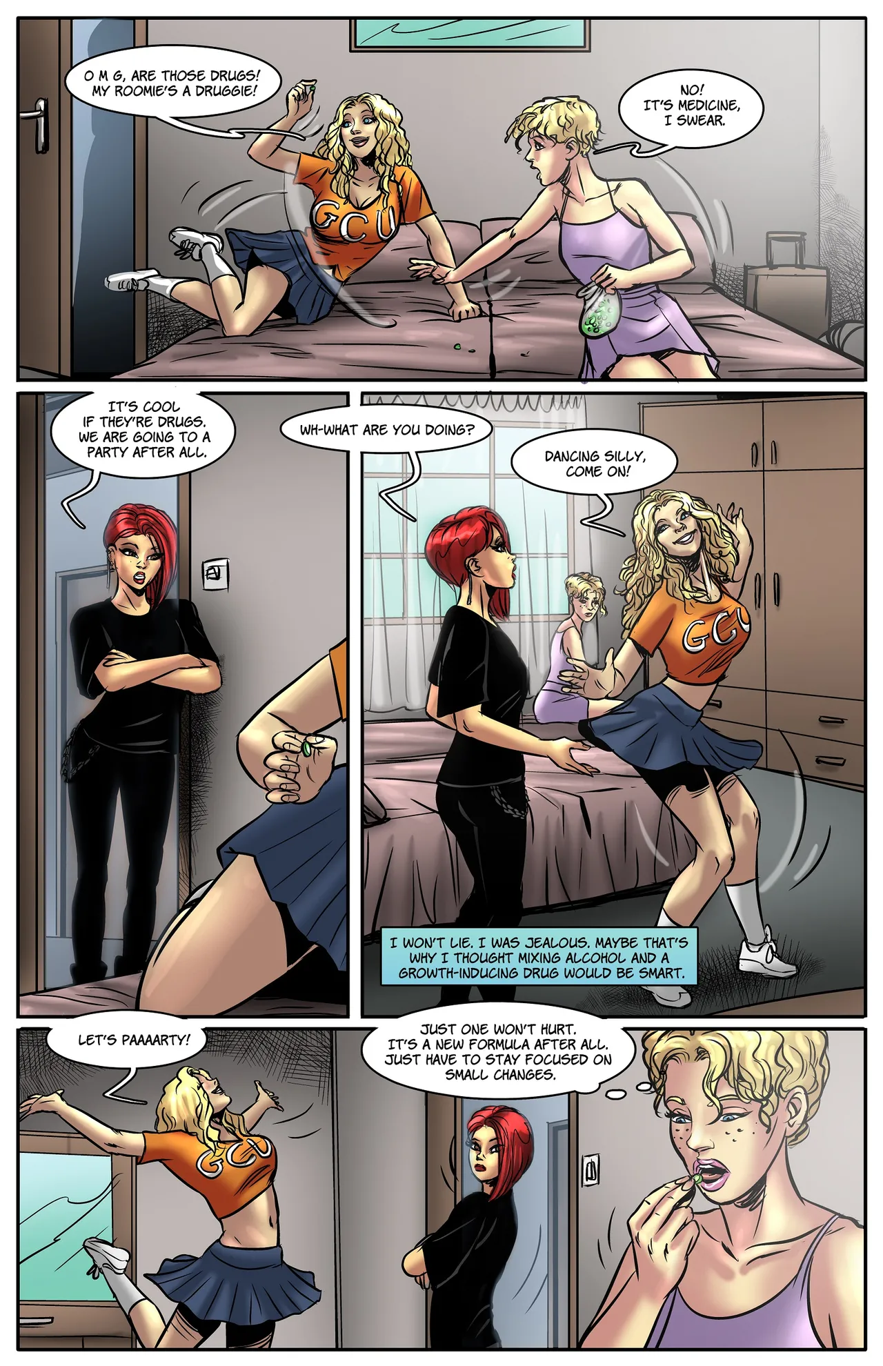 Peak Shift: Biggest Woman on Campus page 4 full