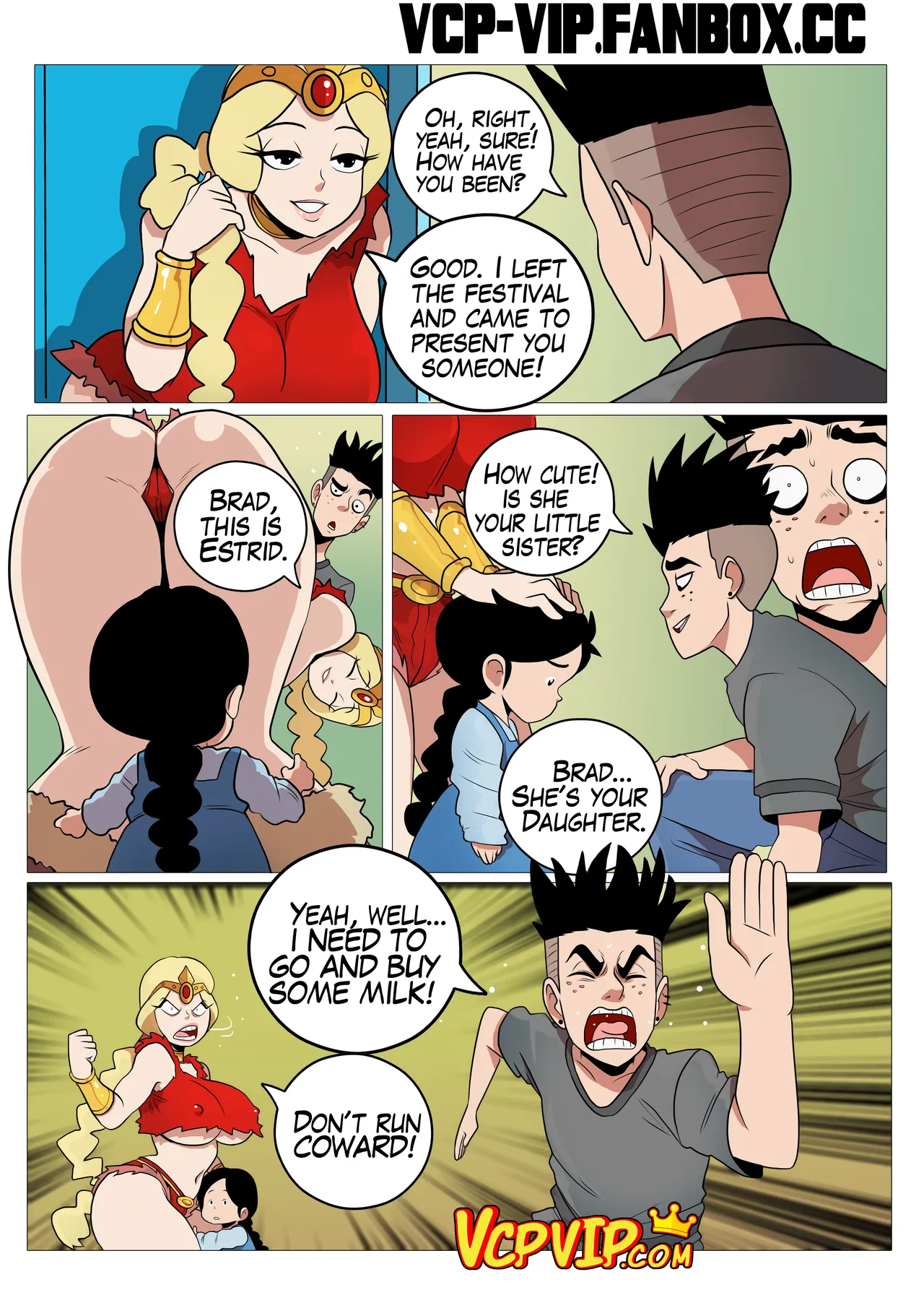 Kick Buttowski Knows Babes 2    - Ongoing page 3 full