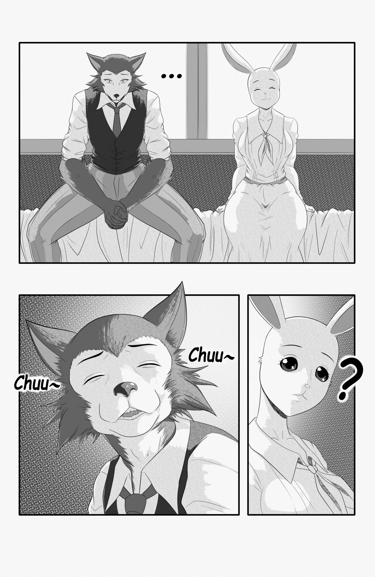 Haru and Legoshi's "Kiss" page 2 full