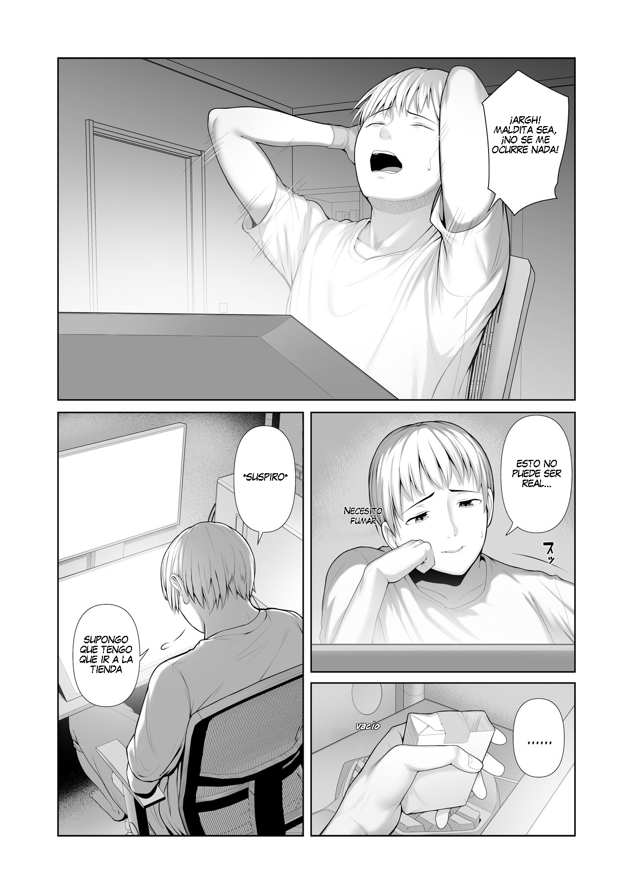Yuujin no Hahaoya ni Fudeoroshi Saremashita | La Mamá de Mi Amigo Me Quitó la Virginidad page 4 full