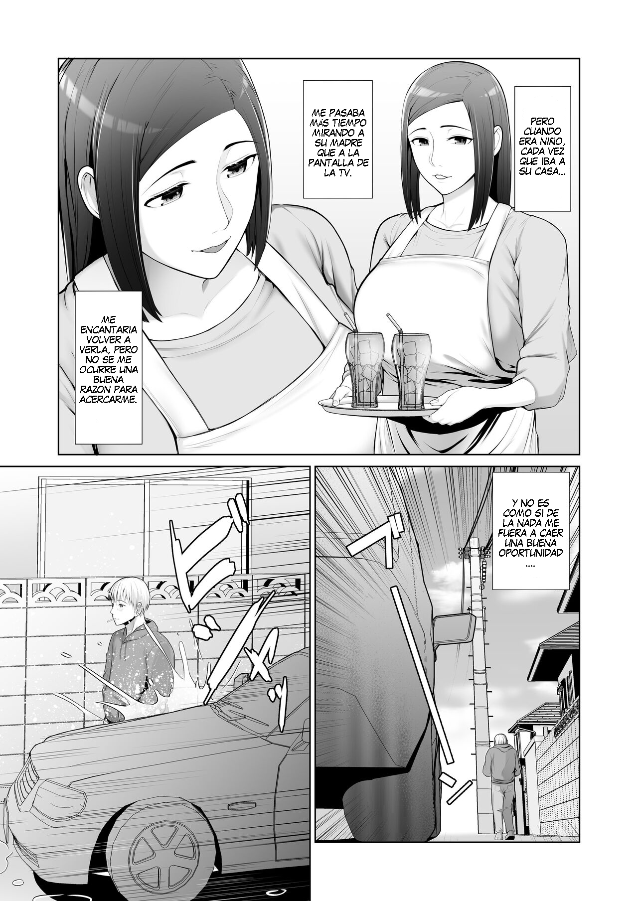 Yuujin no Hahaoya ni Fudeoroshi Saremashita | La Mamá de Mi Amigo Me Quitó la Virginidad page 7 full
