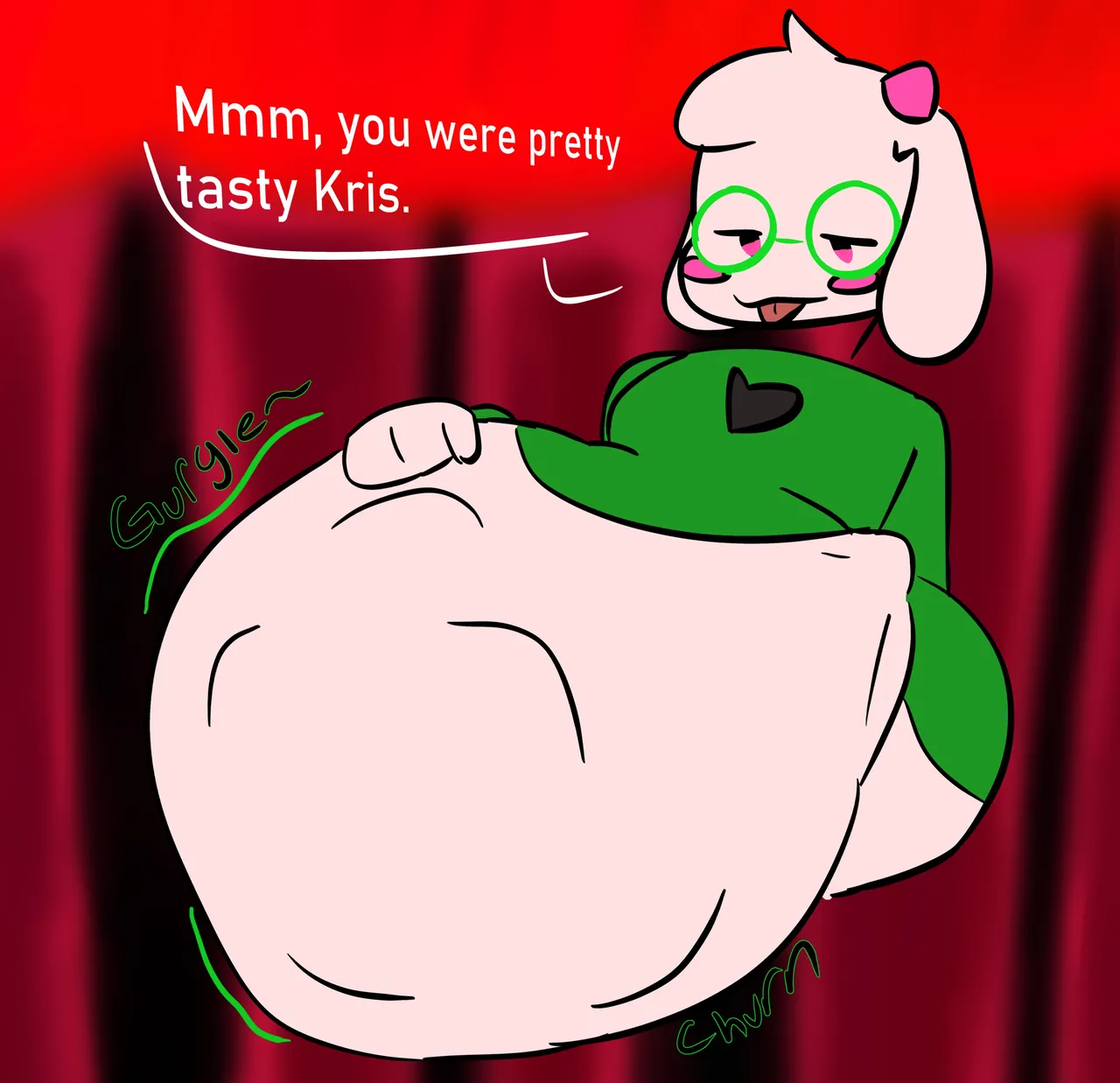 Ralsei and Kris page 5 full